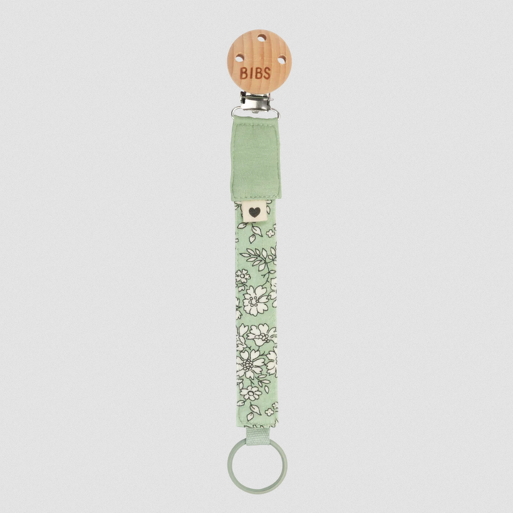 BIBS x LIBERTY Pacifier Clip Sage