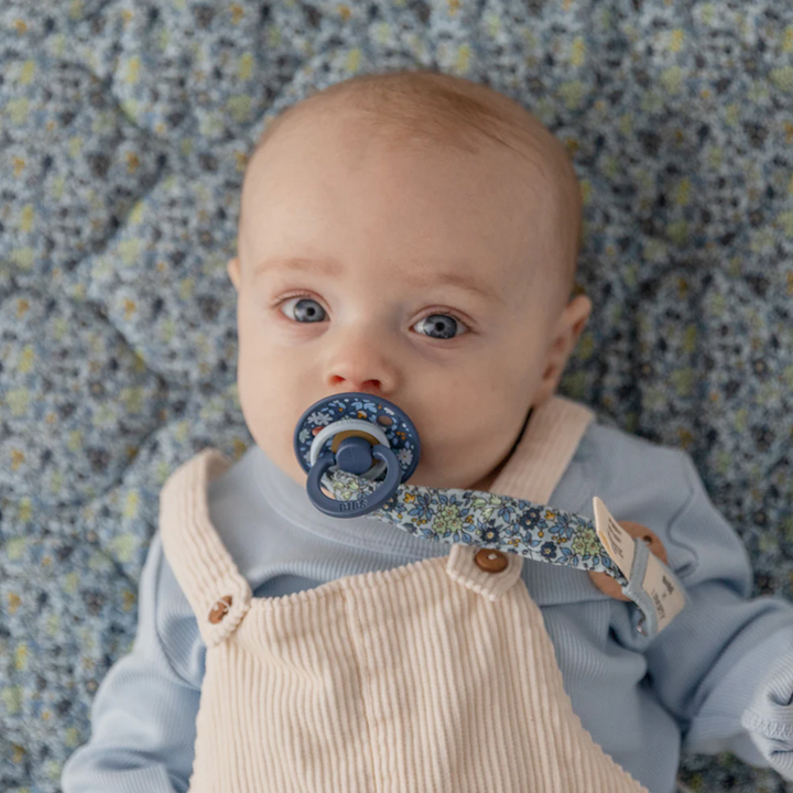 BIBS x LIBERTY Pacifier Clip Sage