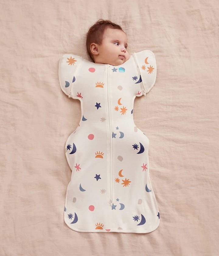 SWADDLE UP Transition Bag Organic 1.0T - Buff Lunar