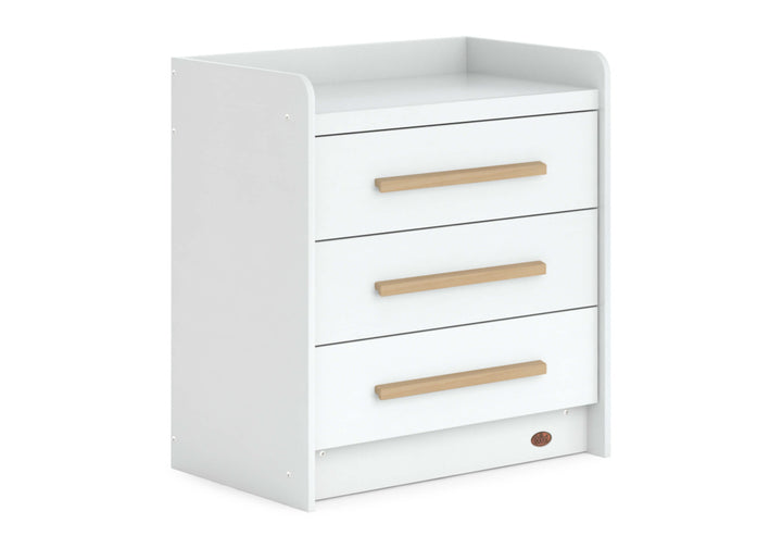 Boori Neat 3 Drawer Chest Barley White & Almond(BK-NE3DC/BAAD)