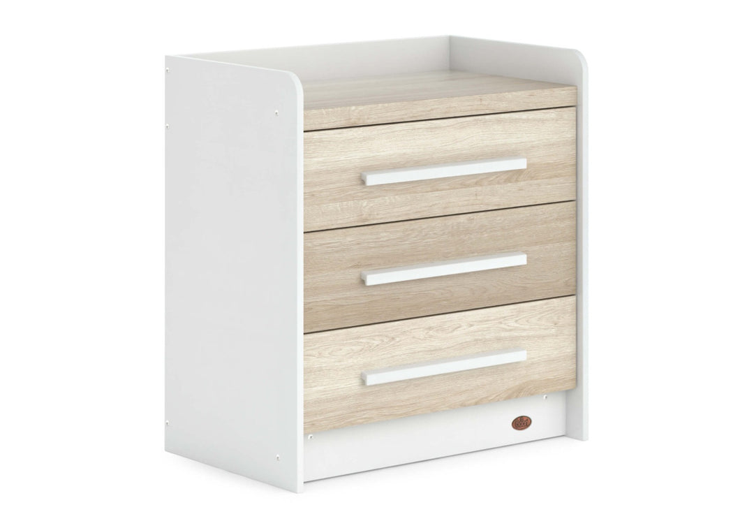 Boori Neat 3 Drawer Chest - Barley White & Oak(BK-NE3DC/BAOA)