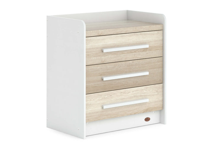 Boori Neat 3 Drawer Chest - Barley White & Oak(BK-NE3DC/BAOA)