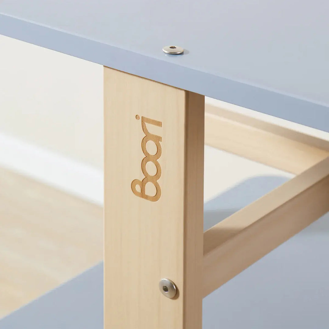 Boori Tidy Rotating Bookshelf - BLUEBERRY AND ALMOND (BK-TIRBV22/BBAD)