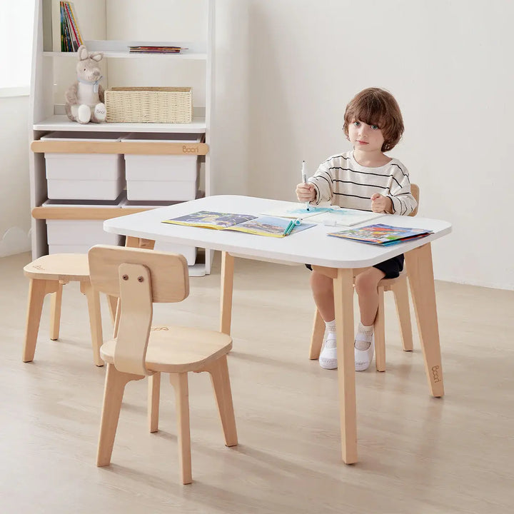 Boori Tidy Table V23 with Two Chairs - Cherry and Almond