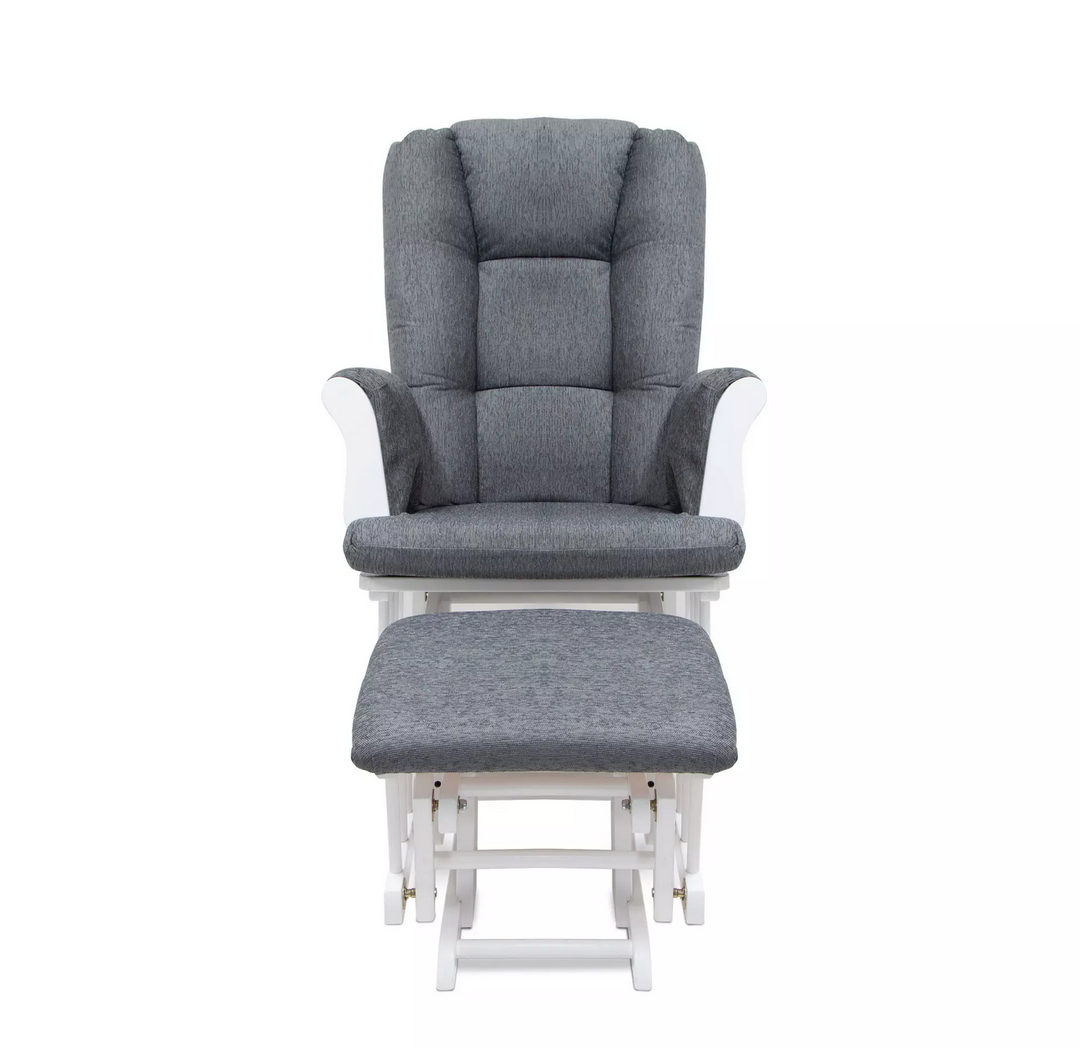 Valco Baby Bliss Glider & Ottoman Antique Grey(N9743)