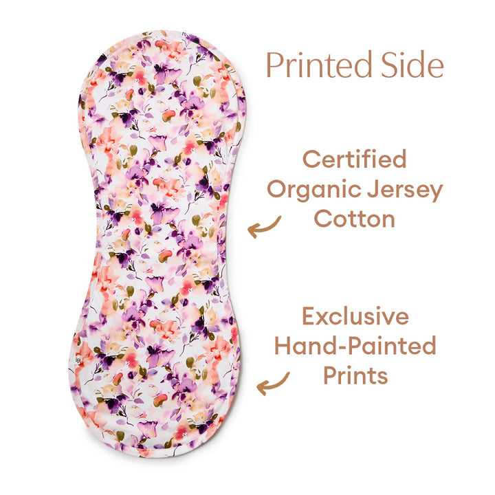 Snuggle Hunny Organic Cotton Burp Cloth - Blushing Beauty
