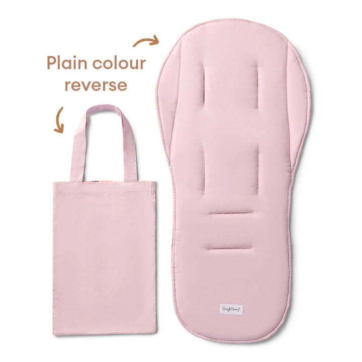 Snuggle Hunny Universal Organic Pram Liner - Blushing Beauty
