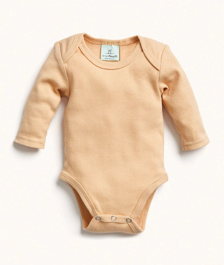 ergoPouch Long Sleeve Bodysuit-Wheat