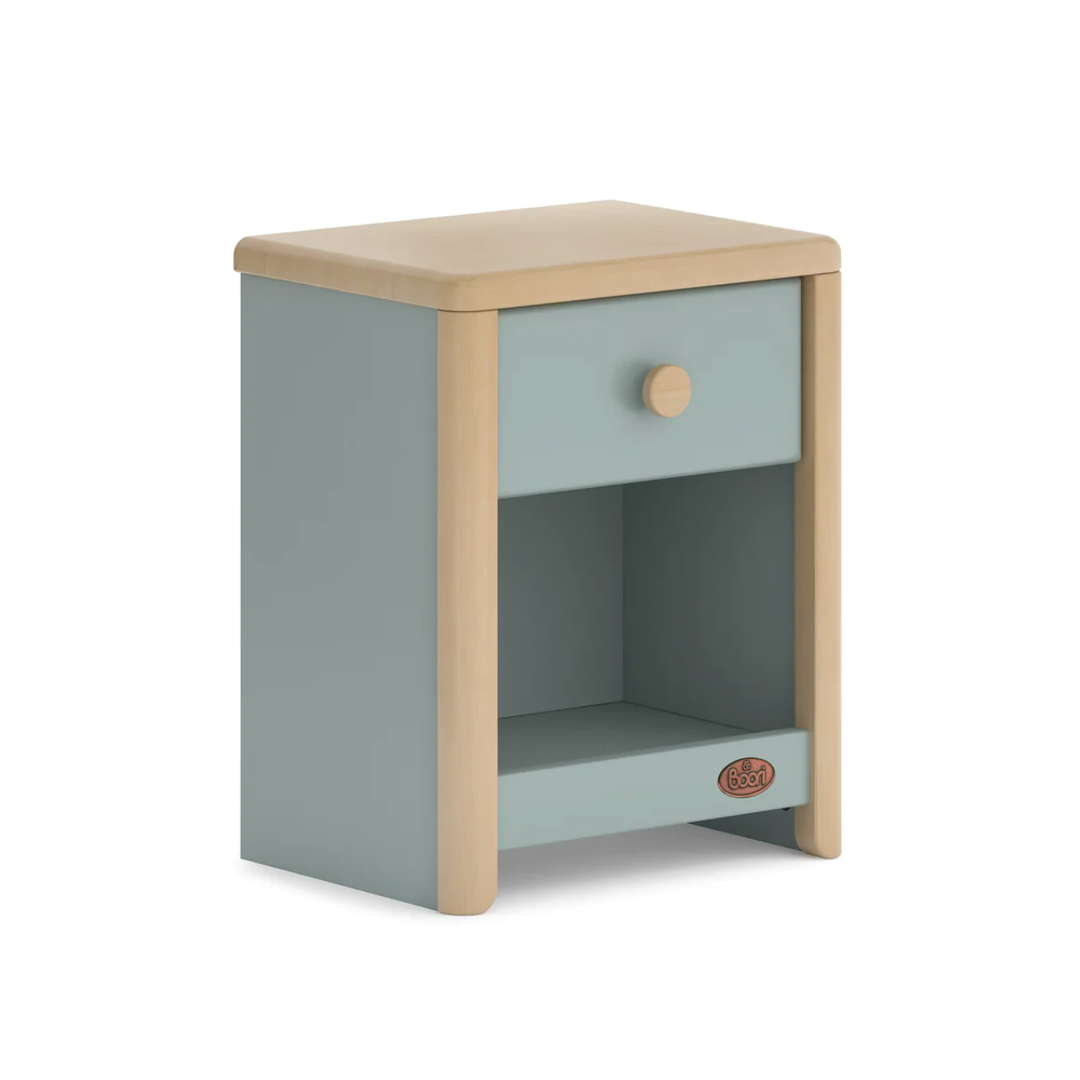 Boori Avalon Bedside Table-Blueberry and Almond(BK-AVBTV24/BBAD)