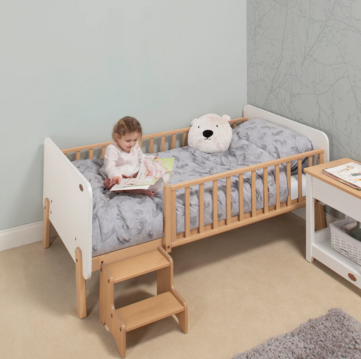 Boori Natty Bedside Bed-BLUEBERRY AND ALMOND(BK-NABSBV24/BBAD)