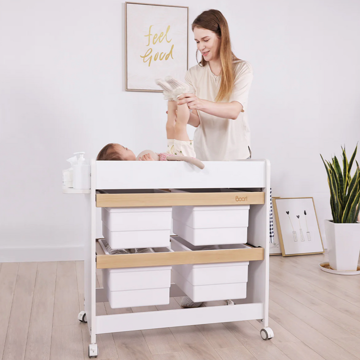 Boori Natty Storage Changer-Barley and Almond(B-NASCH/BAAD)