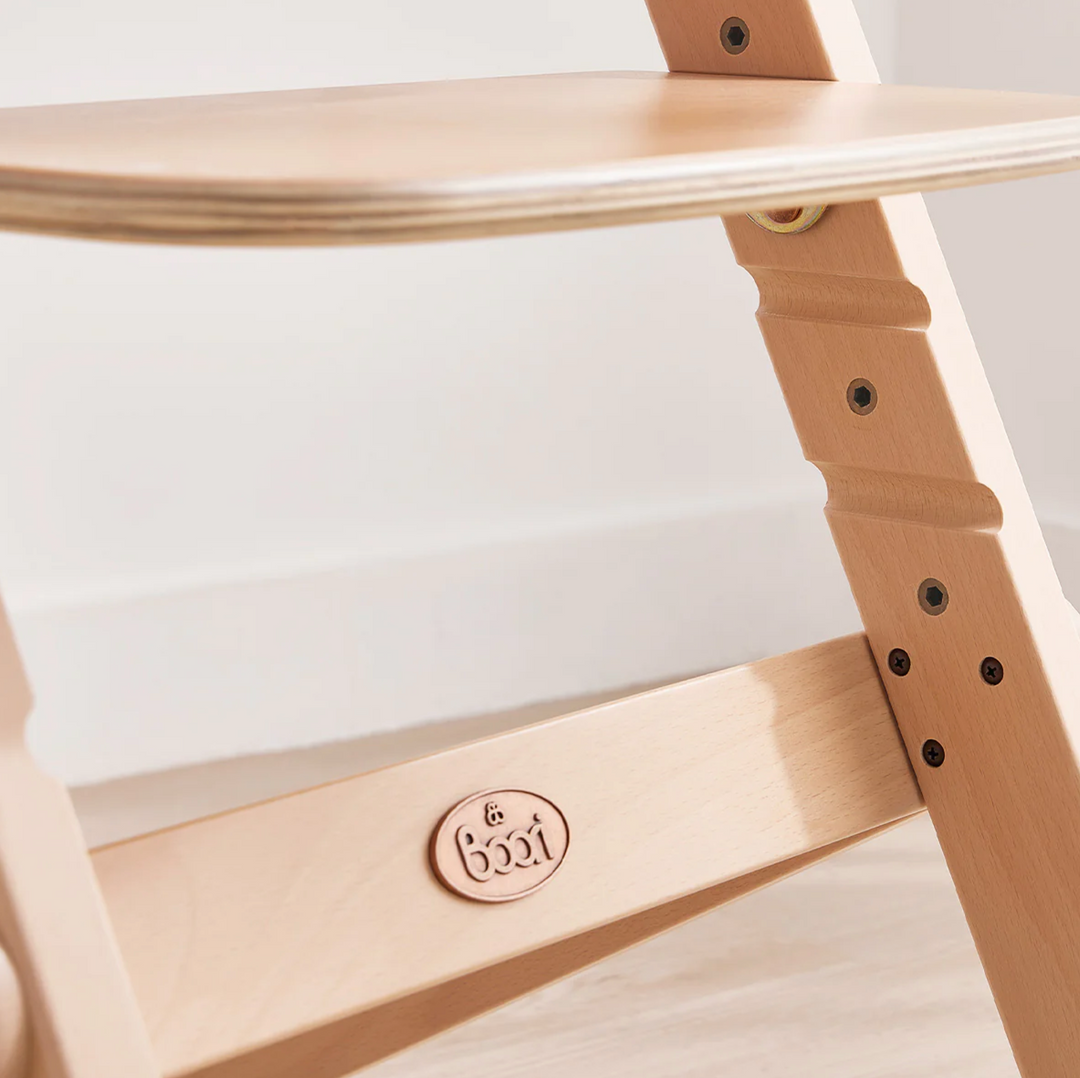 Boori Neat High Chair V22-Barley and Beech(B-NEHCV22WI/BABH)