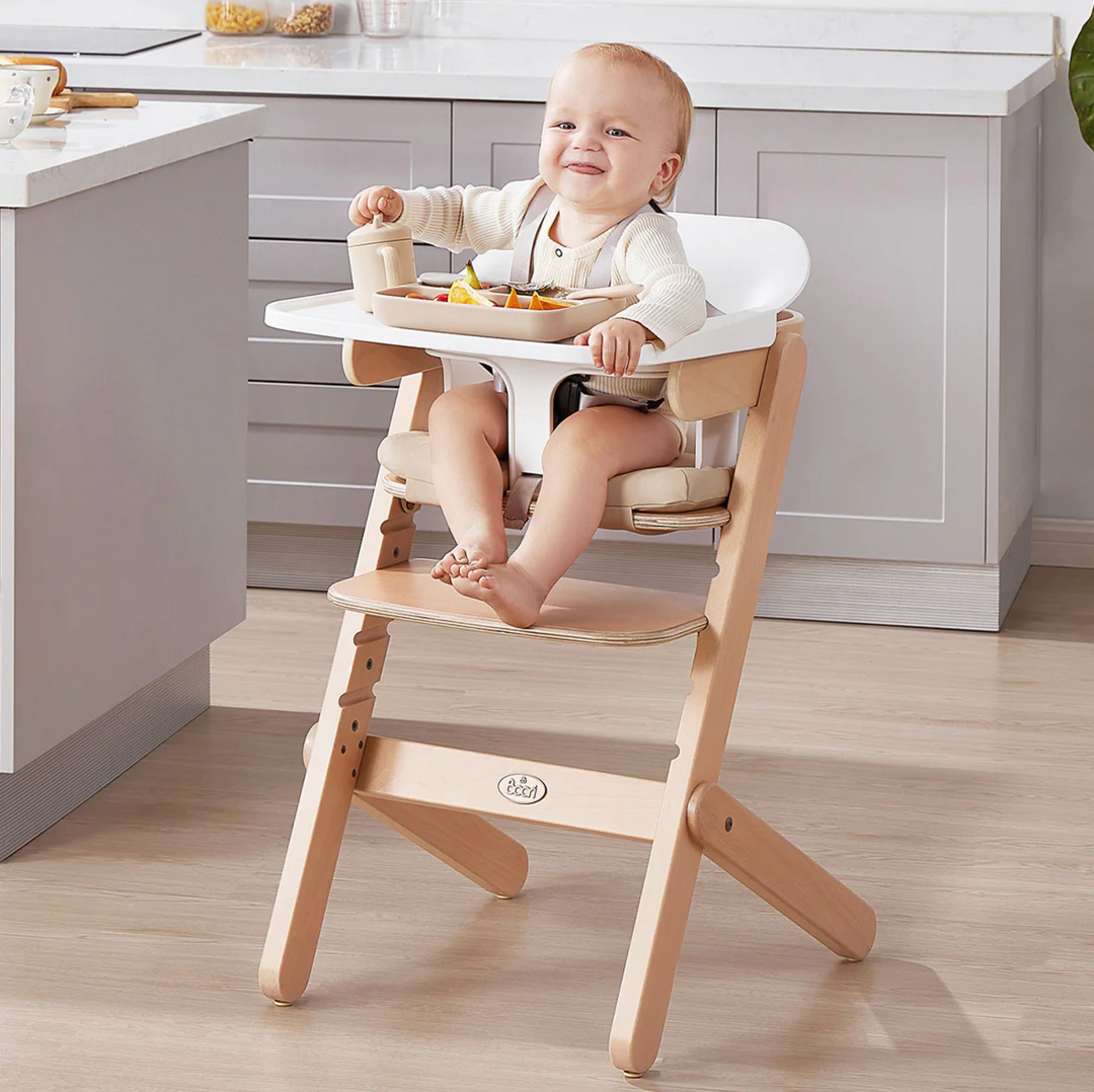 Boori Neat High Chair V22-Barley and Beech(B-NEHCV22WI/BABH)