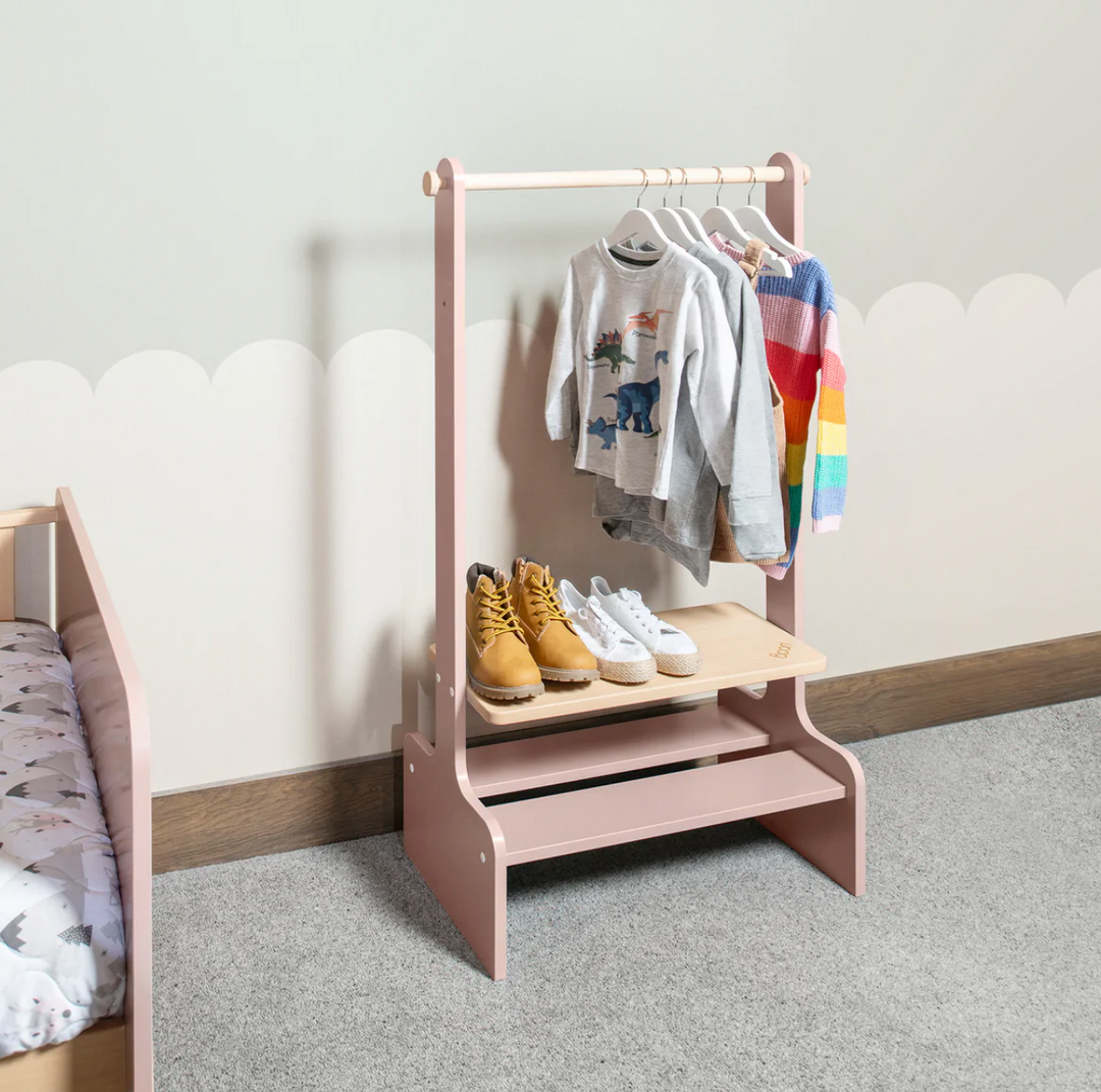 Boori Tidy Clothing Rack-Cherry & Almond(BK-TICRV24/CHAD)
