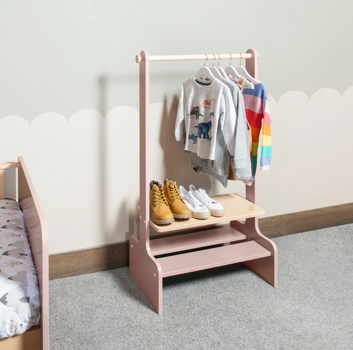 Boori Tidy Clothing Rack-Cherry & Almond(BK-TICRV24/CHAD)