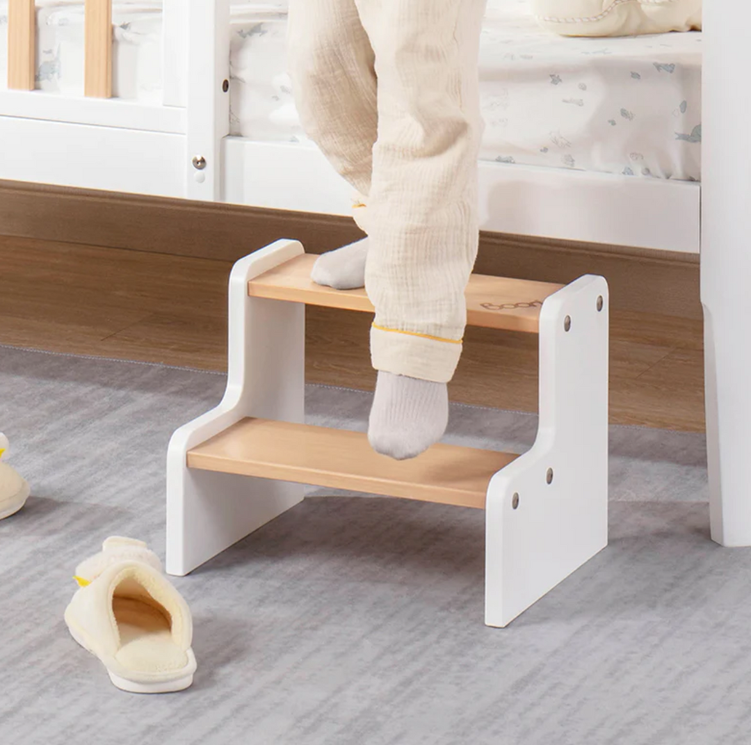 Boori Tidy Foot Step Stool-BARLEY AND ALMOND(BK-TIFSV24/BAAD)