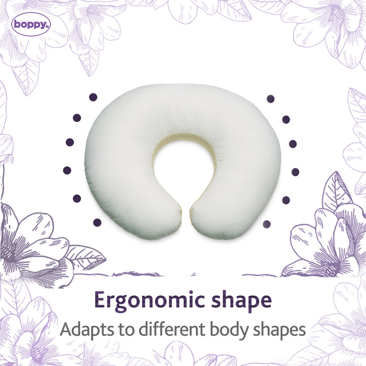Chicco Boppy Pillow-Charcoal Geo Circles