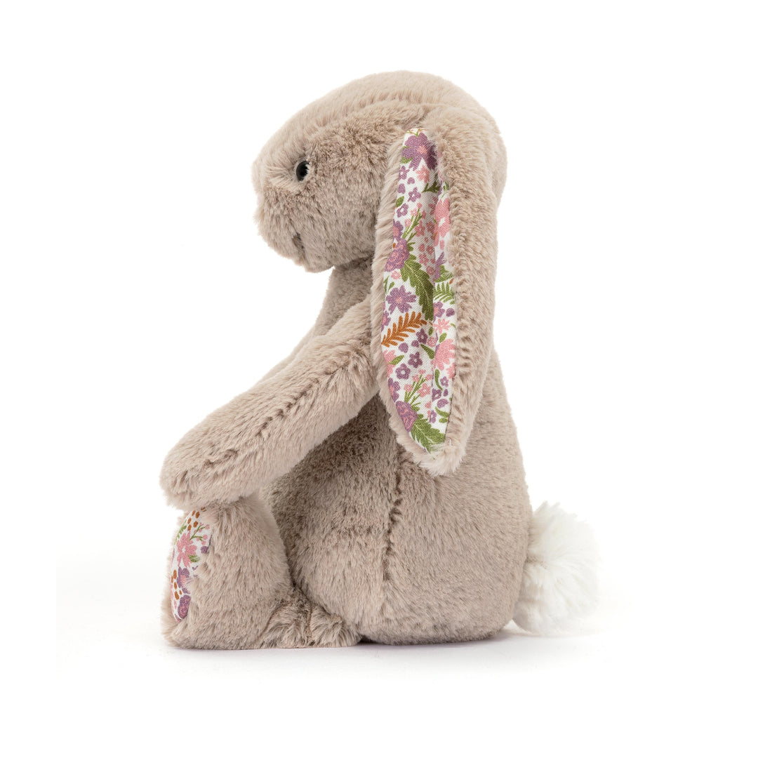 Jellycat Blossom Beige Bunny 'Petal' Little Small Brown 8x9x18cm