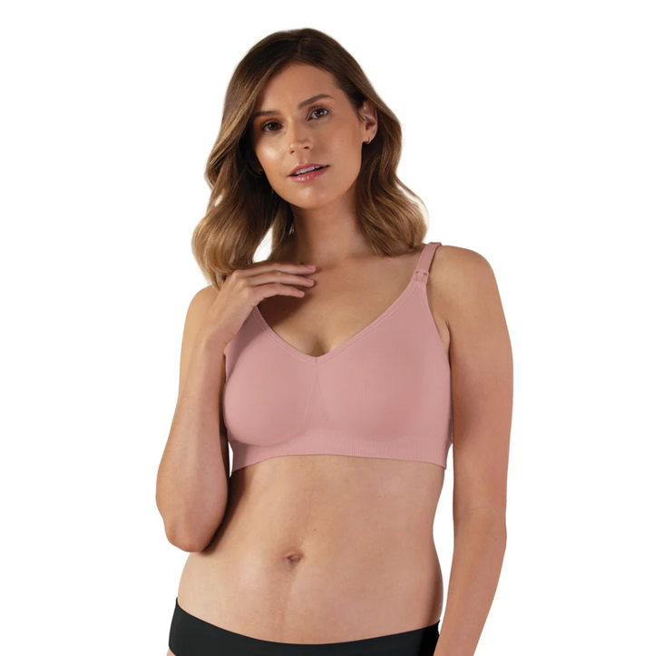 Bravado Designs Body Silk Seamless Nursing Bra - Sustainable-Dusted Peony