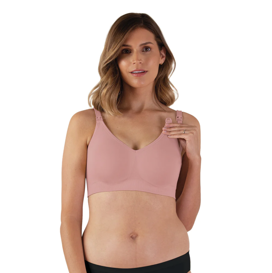 Bravado Designs Body Silk Seamless Nursing Bra - Sustainable-Dusted Peony