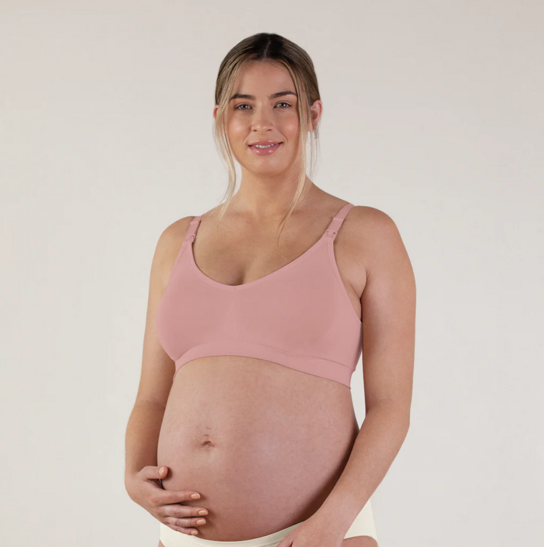Bravado Designs Body Silk Seamless Nursing Bra - Sustainable-Dusted Peony