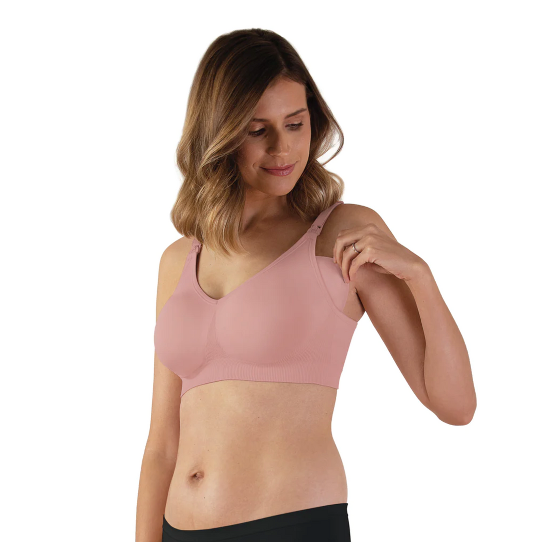 Bravado Designs Body Silk Seamless Nursing Bra - Sustainable-Dusted Peony