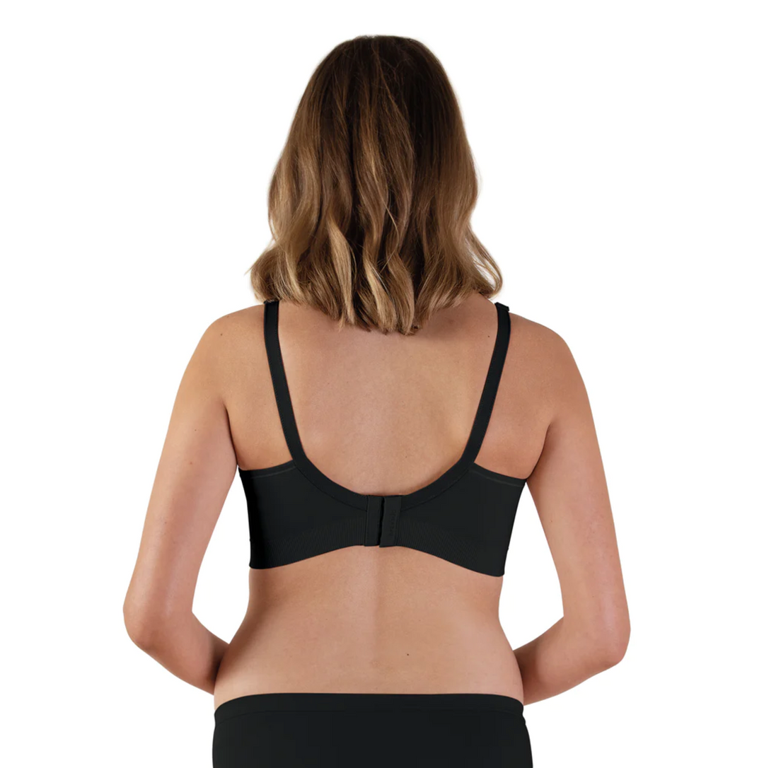 Bravado Designs Body Silk Seamless Nursing Bra - Sustainable-Black
