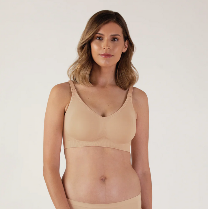 Bravado Designs Body Silk Seamless Nursing Bra - Sustainable-Butterscotch