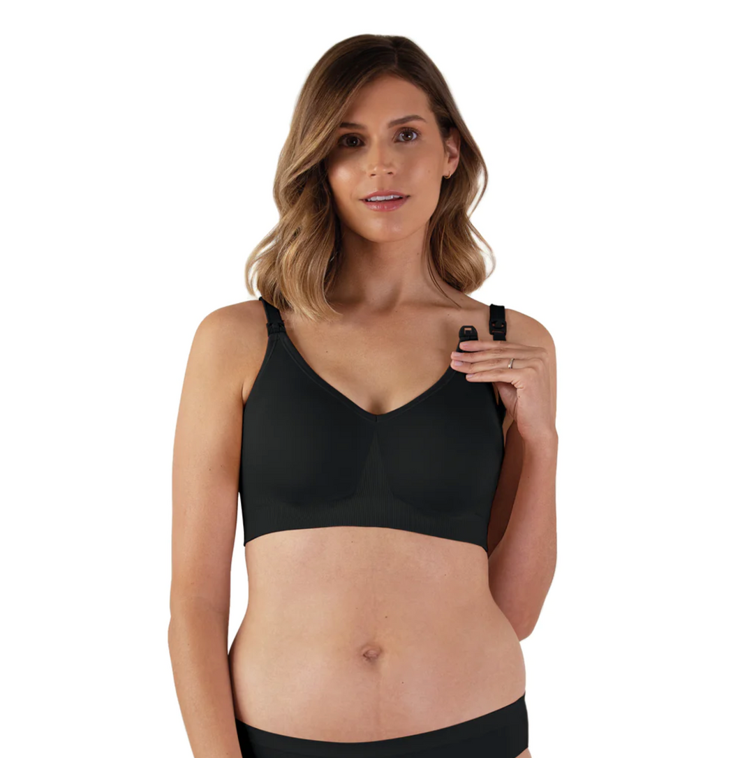 Bravado Designs Body Silk Seamless Nursing Bra - Sustainable-Black