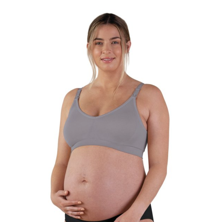 Bravado Designs Body Silk Seamless Nursing Bra - Sustainable-Silver Belle