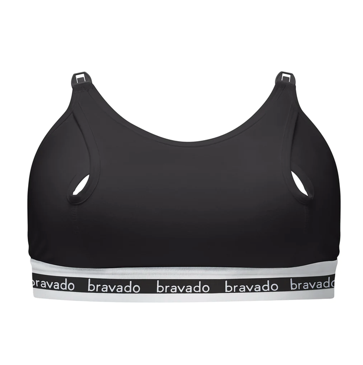 Bravado Designs Clip And Pump Hands-Free Nursing Bra Accessory - Sustainable Black