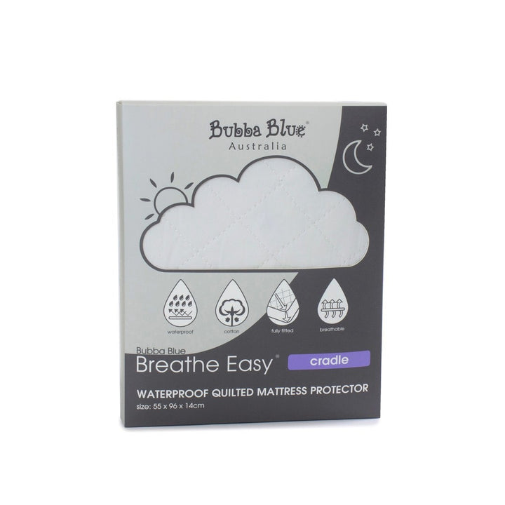 Breathe Easy® Waterproof Quilted Mattress Protector Cradle