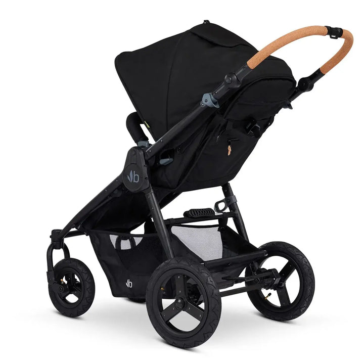 Bumbleride 4 wheel Era Stroller-Black with Matt Black Frame
