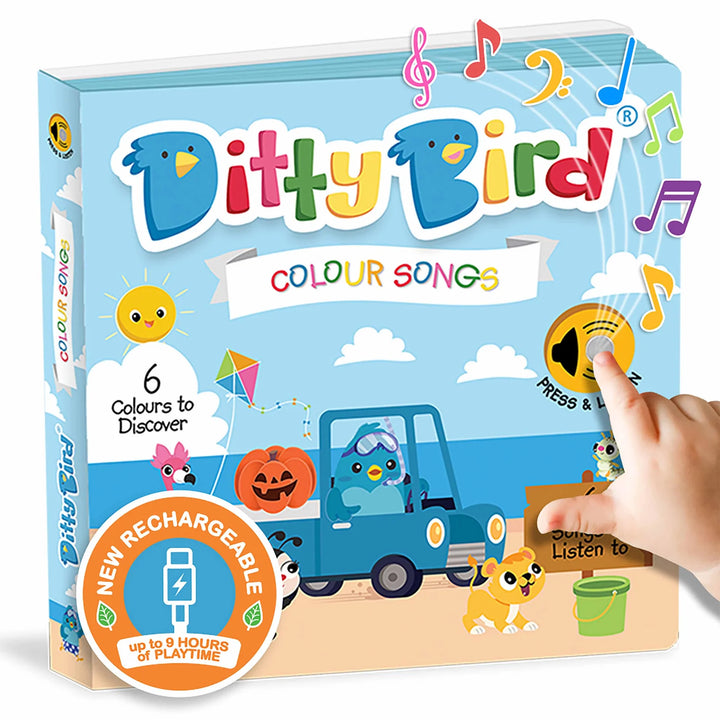 Ditty Bird Colour Songs Multi-Coloured