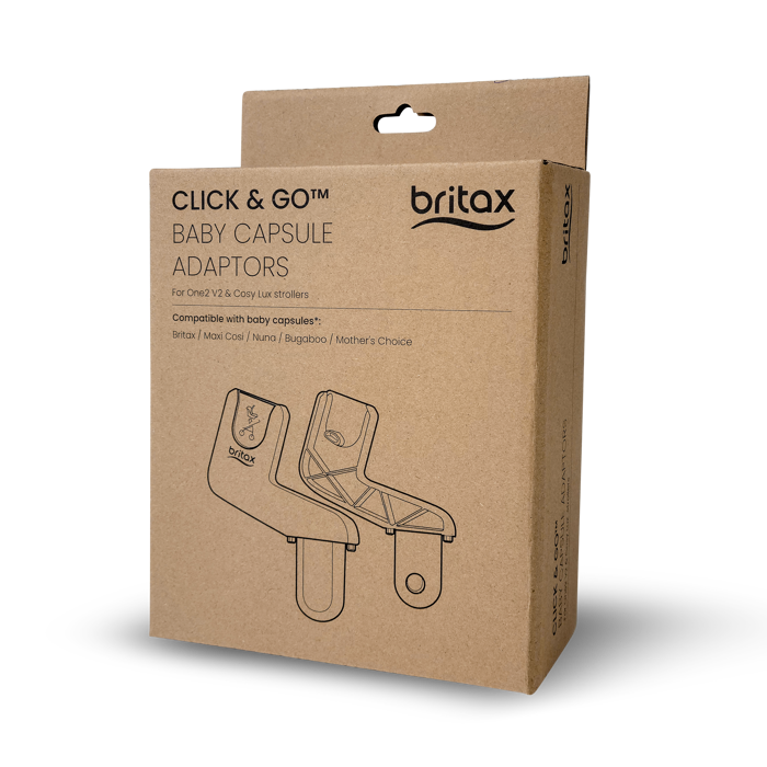 Britax Click & Go Baby Capsule Adaptors One2 V2 Cosy Lux (39727)