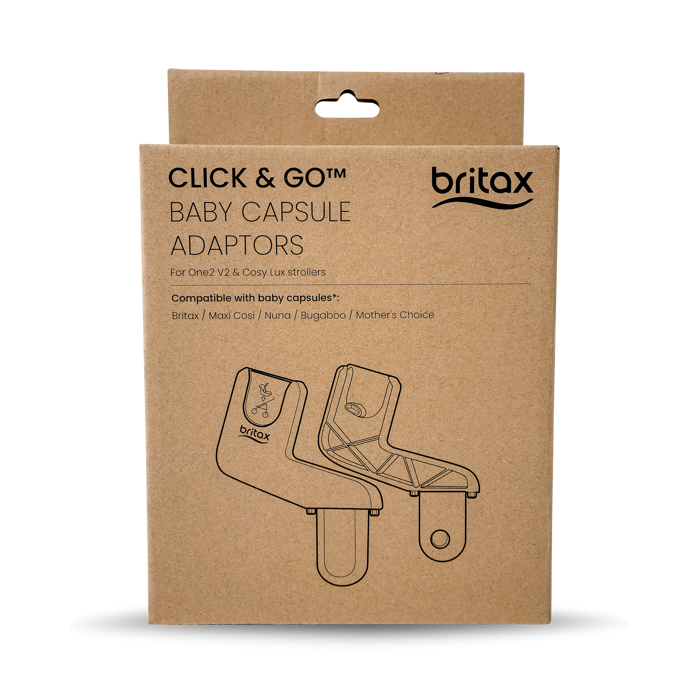 Britax Click & Go Baby Capsule Adaptors One2 V2 Cosy Lux (39727)