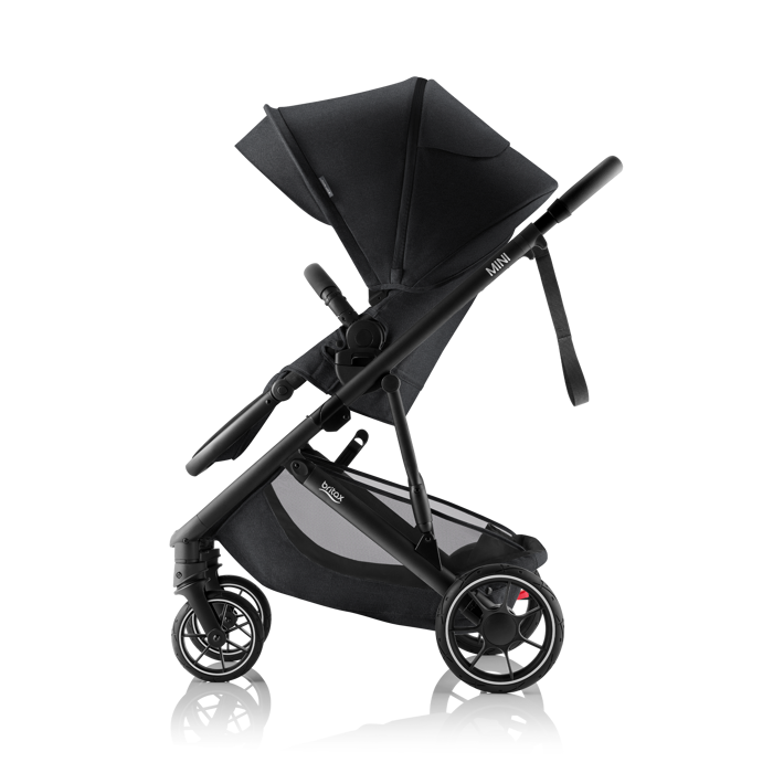 Britax Mini Stroller - Raven Black Melange (36991)