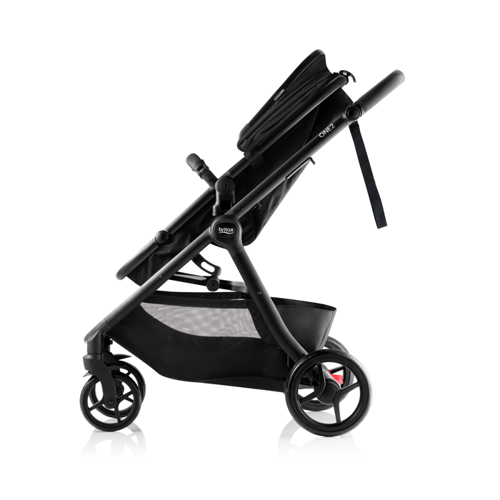Britax One2 Stroller - Raven Black Melange (36995)