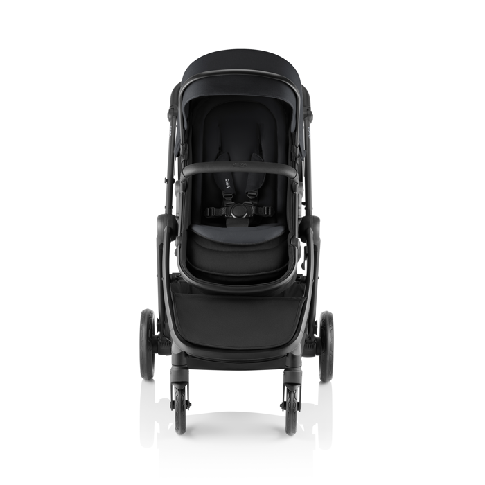 Britax One2 Stroller - Raven Black Melange (36995)