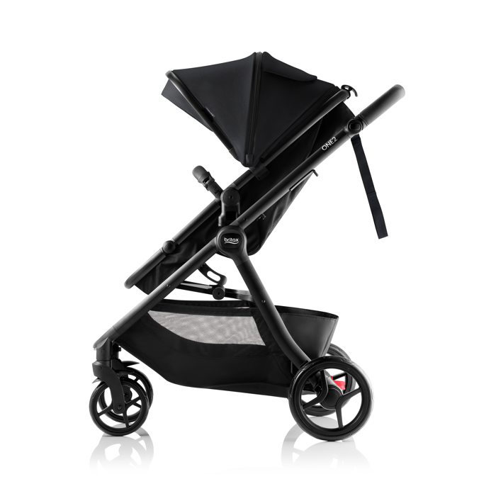 Britax One2 Stroller - Raven Black Melange (36995)