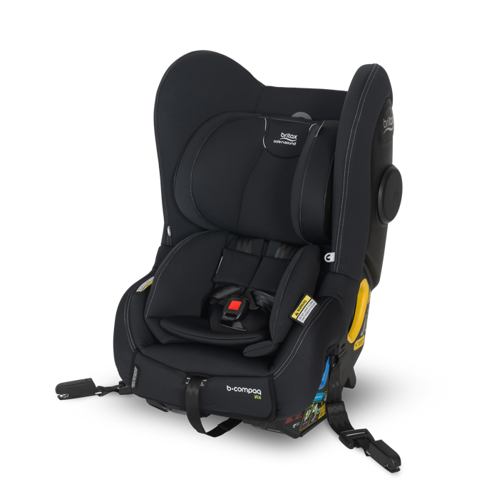 Britax Safe-n-Sound B Compaq ifix tex-Black(3675)