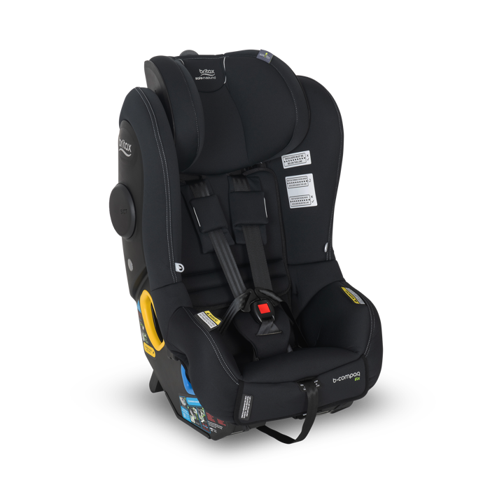 Britax Safe-n-Sound B Compaq ifix tex-Black(3675)