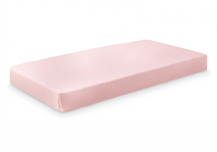 Boori Universal Jersey Cotton Cot Fitted Sheet - Pink