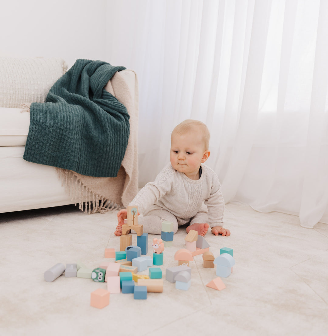 Bubble Wooden Activity Blocks