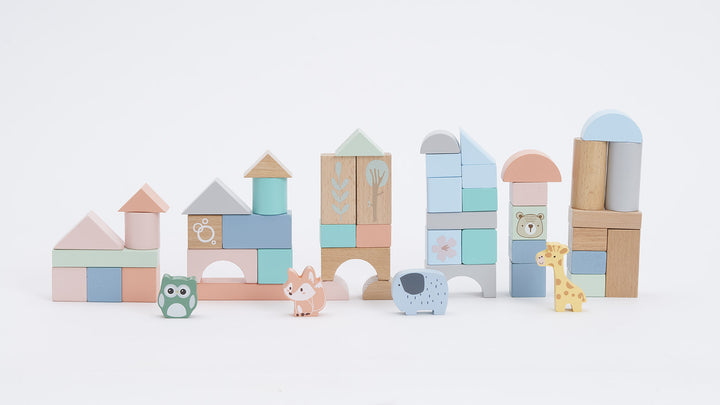 Bubble Wooden Activity Blocks
