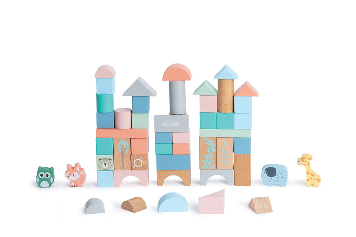 Bubble Wooden Activity Blocks