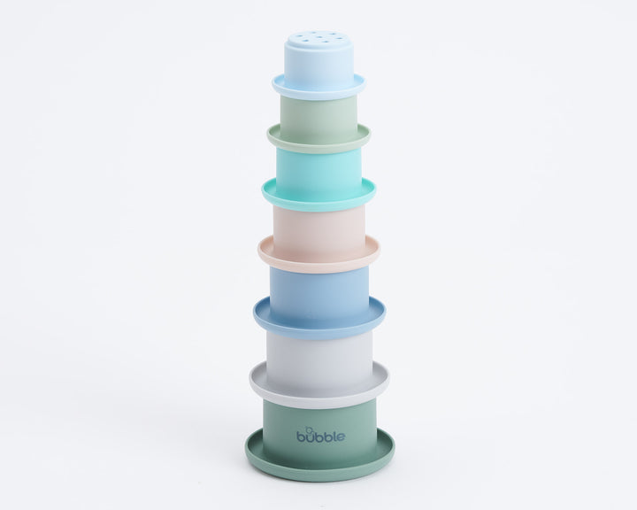 Bubble Silicone Stacking Cups