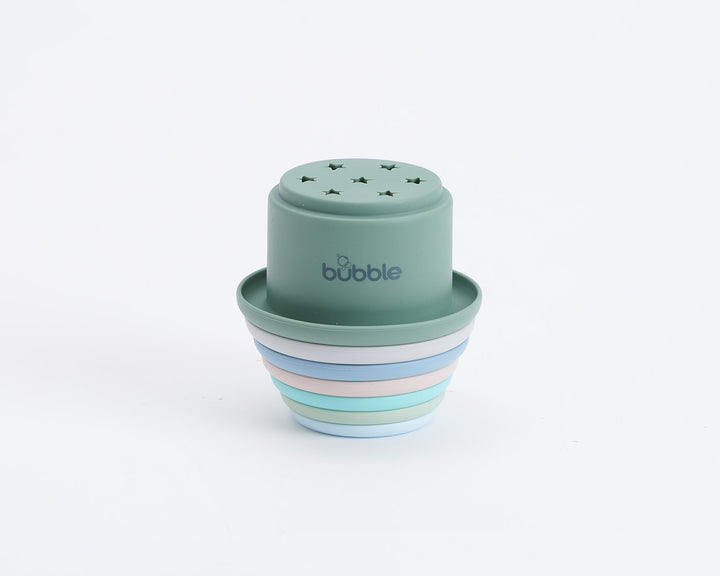 Bubble Silicone Stacking Cups