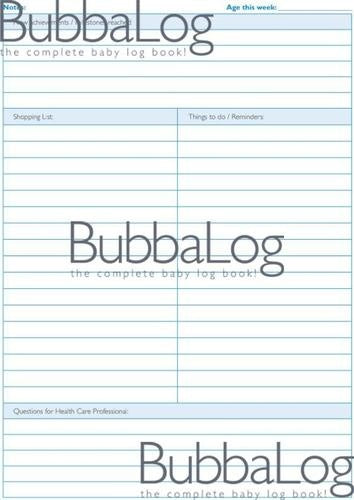 BabyHeart BubbaLog