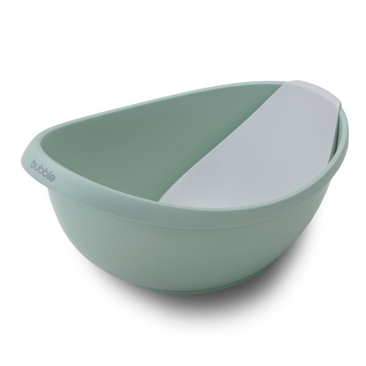 BUBBLE BABY BATH WITH BATH SEAT - SAGE